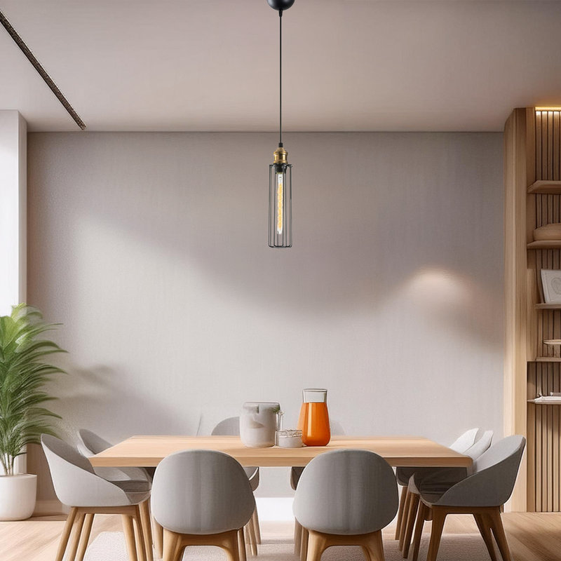 Luminaire suspendu simple à hauteur réglable