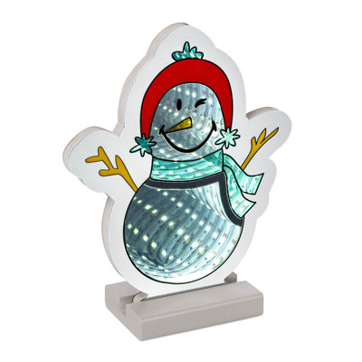 SmileyWorld® Snowman Ekkolight 8.75"H