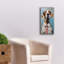 «Hound Chemise et cravate 1» par Sean Parnell, art mural sur toile