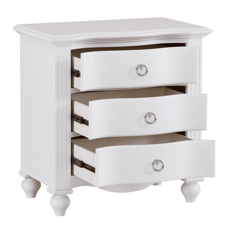 Table de chevet 3 tiroirs Reynolds