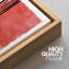 Abstrait, blocs de couleurs vives et carrés abstraits, impression sur toile, 3 pièces-91259879-91259878