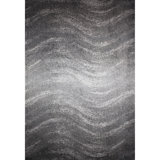 Asavira Abstract Area Rug for Living Room Bedroom Dining Room Kitchen, Charcoal/Grey