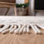 Tapis en laine / coton tissé à la main Mcguigan Natura en ivoire / gris-257905966