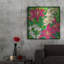 Lark Manor ™ «Lilly Love - Square» par Carissa Luminess, art mural en métal-1955041050