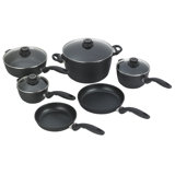 10 Piece Aluminum Non Stick Cookware Set
