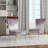 Upholstered Floral Side Chair - Modern floral Accent Chair-90396754