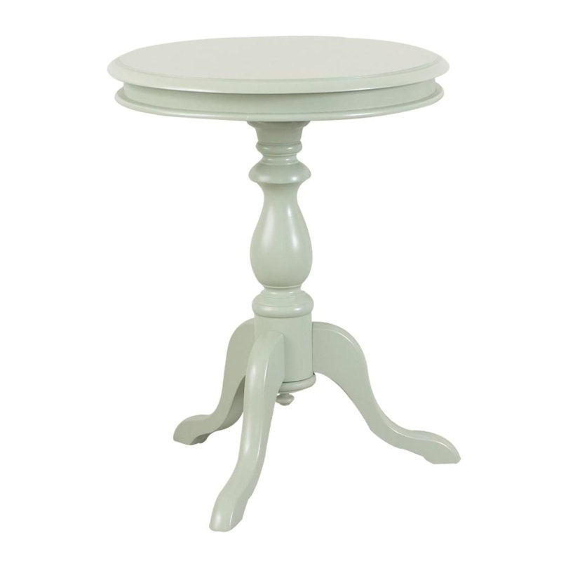 Table de bout à piédestal Hollain, Ivoire
