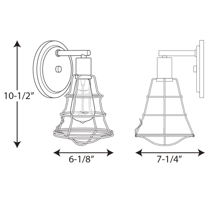 Éclairage de meuble-lavabo graphite 1 lumières Theressa