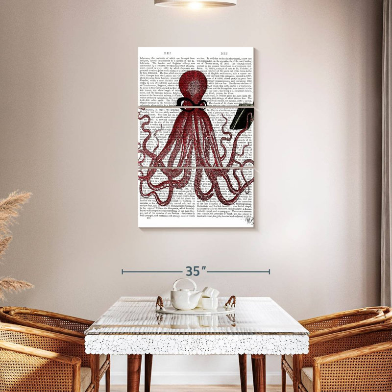 Brampt Intelligent Octopus, 45" H x 28" W