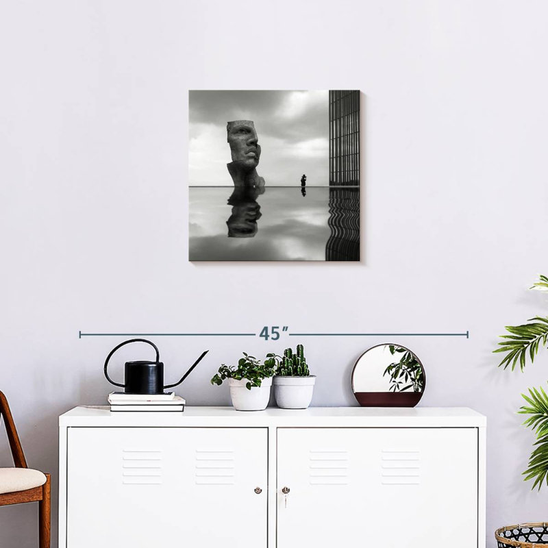 Leisha Face Reflection, 20" H x 20" W
