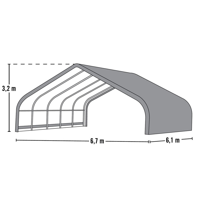 6.5m x 6m Canopy