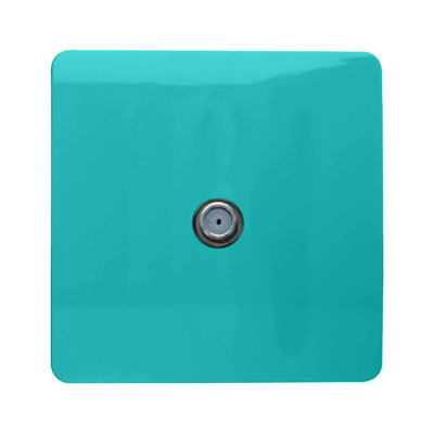 Trendi Switch 1 Gang Male F-Type Satellite Television Socket
