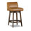 Upholstered Stool with Solid Wood Frame