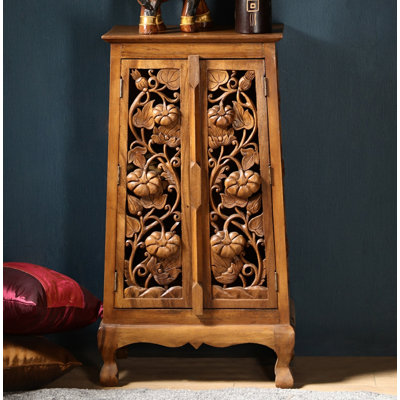 Solid Wood Accent Cabinet by Dream cabinet