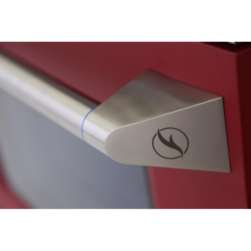 Kucht 30'' W Free Standing Range, Red, Natural Gas