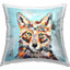 Reversible Throw Pillow