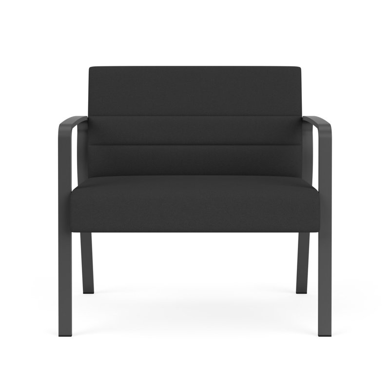 Chaise bariatique Waterfall, Gris anthracite, Tissu graphite Open House