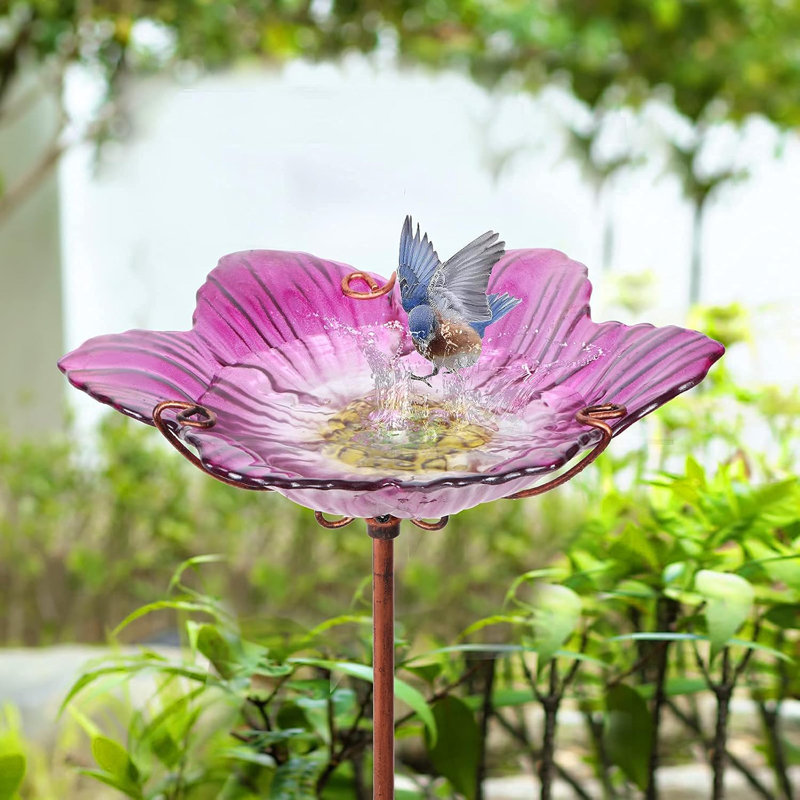 Omender Stake Birdbath
