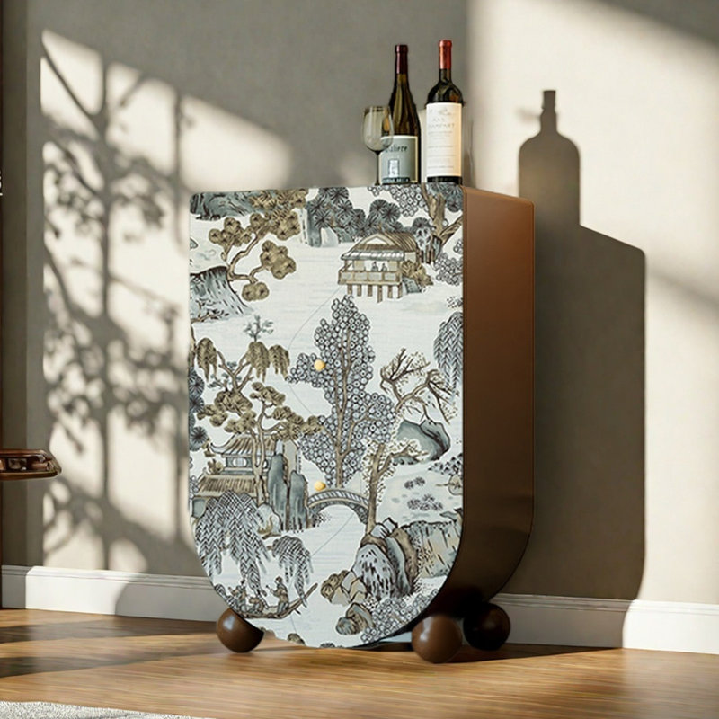 Modern creative multi-functional accent cabinet, Brown