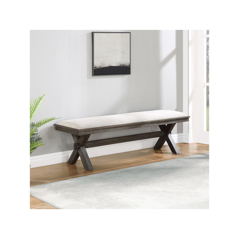 Surbit Polyester Upholstered Bench