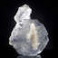 Fluorite avec quartz - Mine de Yaogangxian, Hunan, Chine