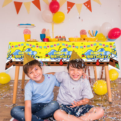 SpongeBob Birthday Party Supplies - SpongeBob Tablecloth