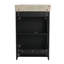 23" Versatile Freestanding Bathroom Vanity with Sink & Storage Rack, Soft-Close Doors-1652443495