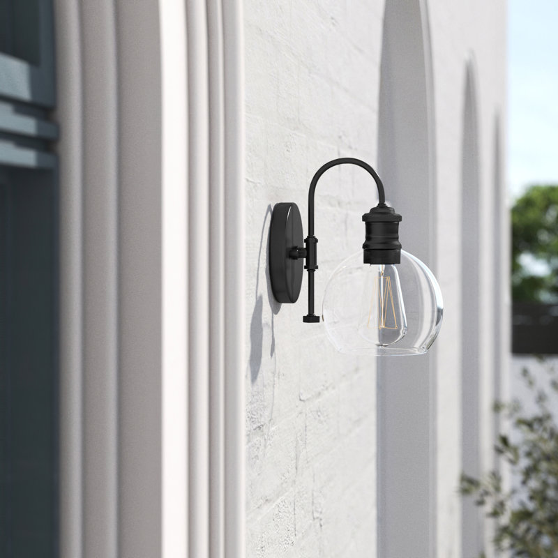 Brianna Wall Light, Matte Black