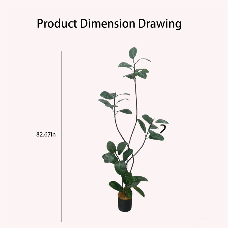 Plantes artificielles réalistes pour la décoration intérieure