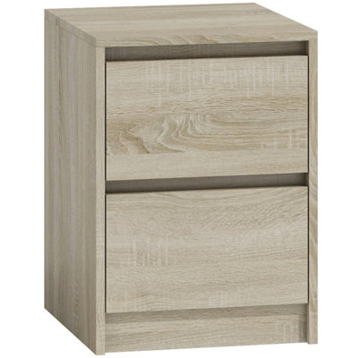 Aleana 40cm W Manufactured Wood Bedside Table