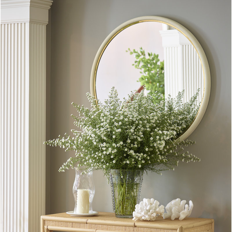 Milla Hurricane Candle Holder, 14.6" H x 8.8" W x 8.8" D, Cream