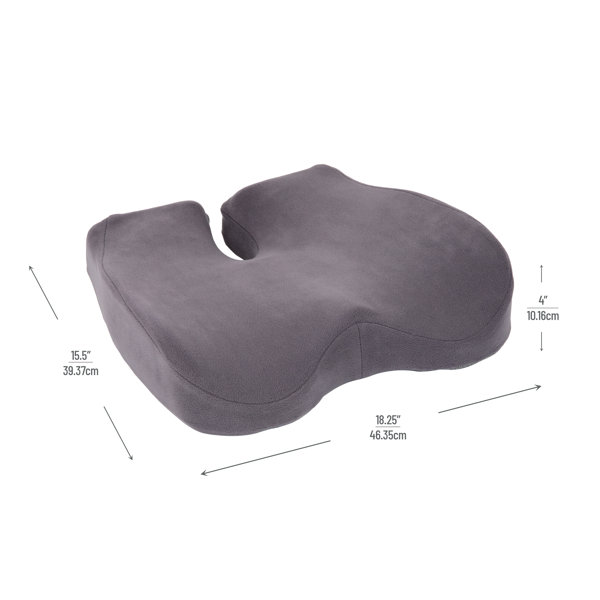 Mount-It! ErgoActive Cooling Gel Seat Cushion - Cooling Chair Pad