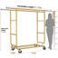 Porte-vêtements Madalin 630 lb avec roulettes-710897375