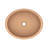 Tolosa NativeStone Concrete Oval Dual-Mount Bathroom Sink-113450233