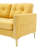 Jiuliana 111 " Velvet with Ottoman Sectional-694076799-694075898