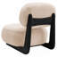 Fauteuil d'appoint rembourré Camel
