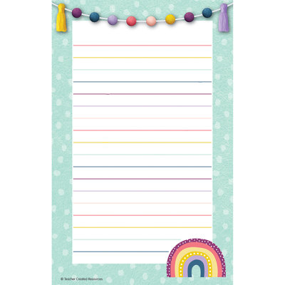 Un enseignant a créé des ressources Oh Happy Day Notepad