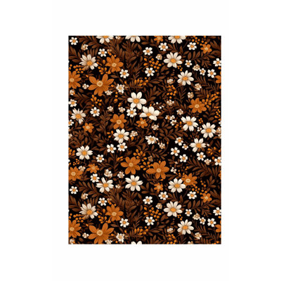 Motif floral d'automne floral