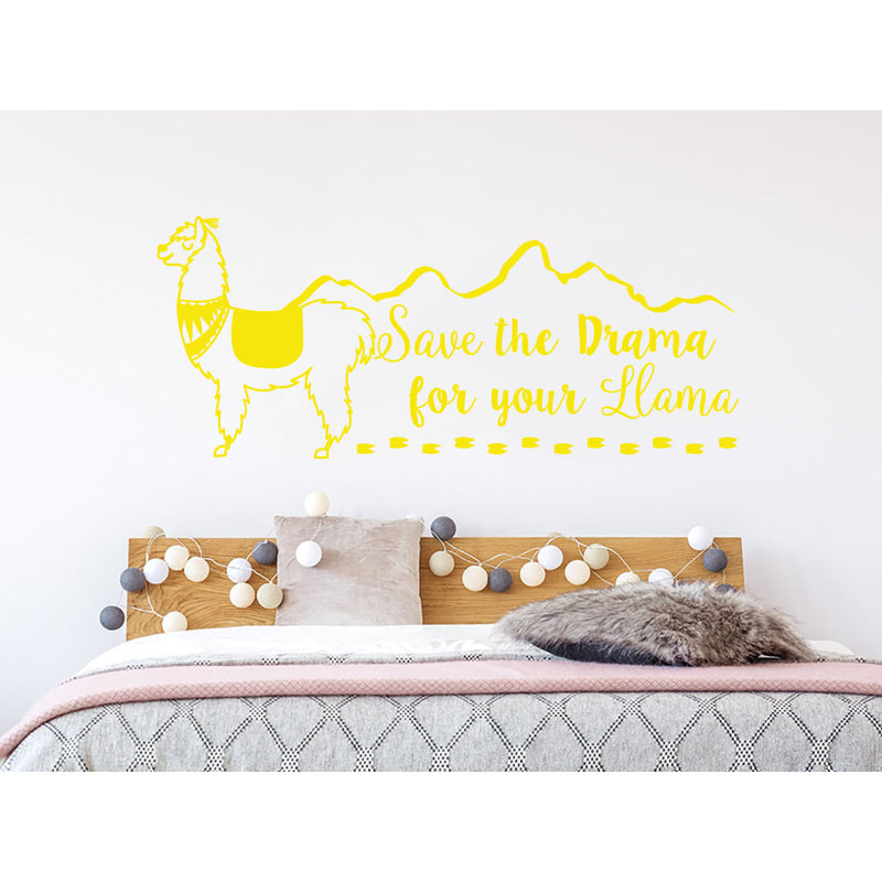 Animals Wall Sticker / Decal, Yellow