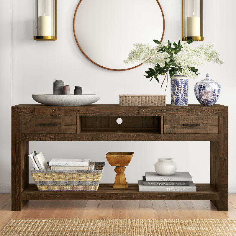 Craigsville 62'' Solid Wood Console Table