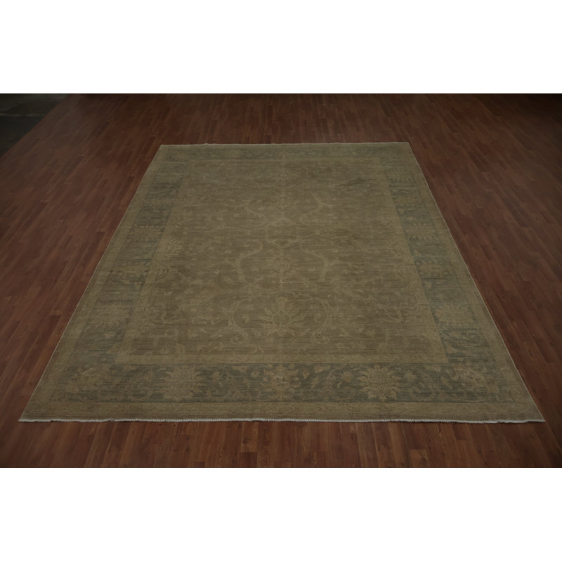 Tapis oriental doux à motif oriental 9 x 12 Ziegler