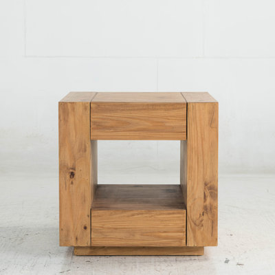 Table In Oak Finish - And Practical With Thickened Tabletop, Rolling Wheels Ample Storage Space Oak Occasional Versatile Stylish Thick Mobility