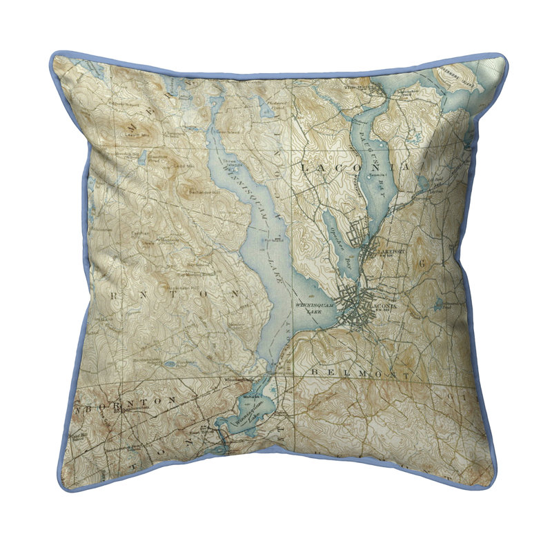 Housse et insert de coussin extérieur d'extérieur, 22 po x 22 po