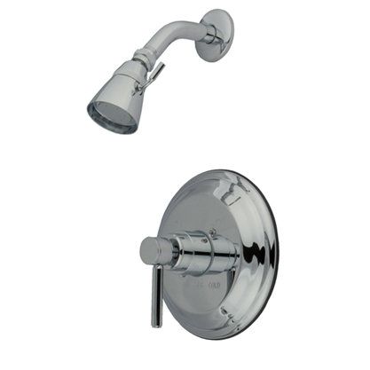 South Beach Pressure Balance Shower Faucet Trim, Polished Chrome