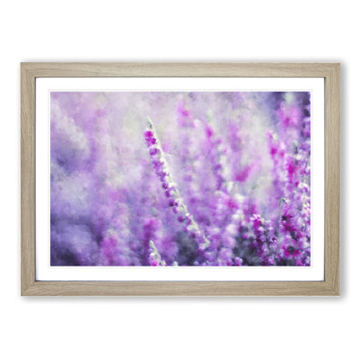 Purple Heather - Picture Frame Painting