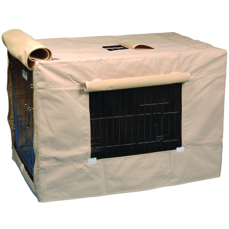 Fabric Pet Crate Cover, 36" H x 25" W x 23" D