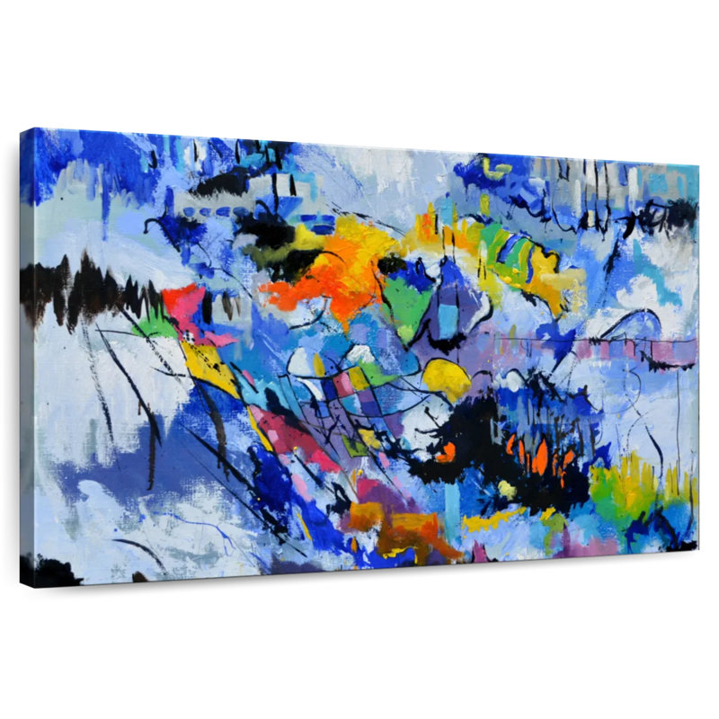 Avery Abstract Blue Feast