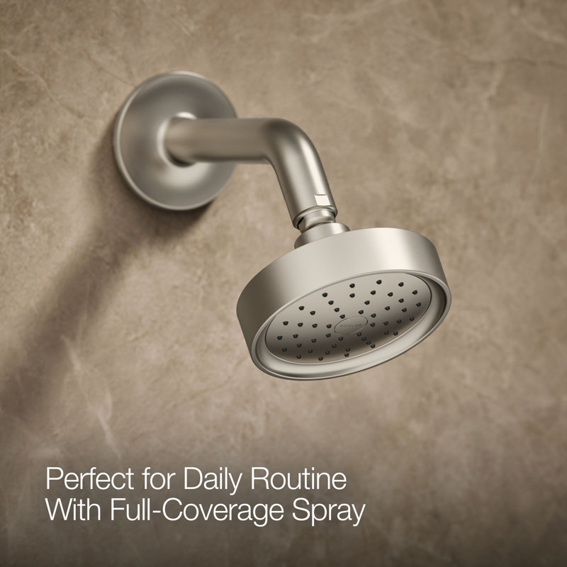 Purist Shower Trim, Vibrant Brushed Nickel, Lever Handle