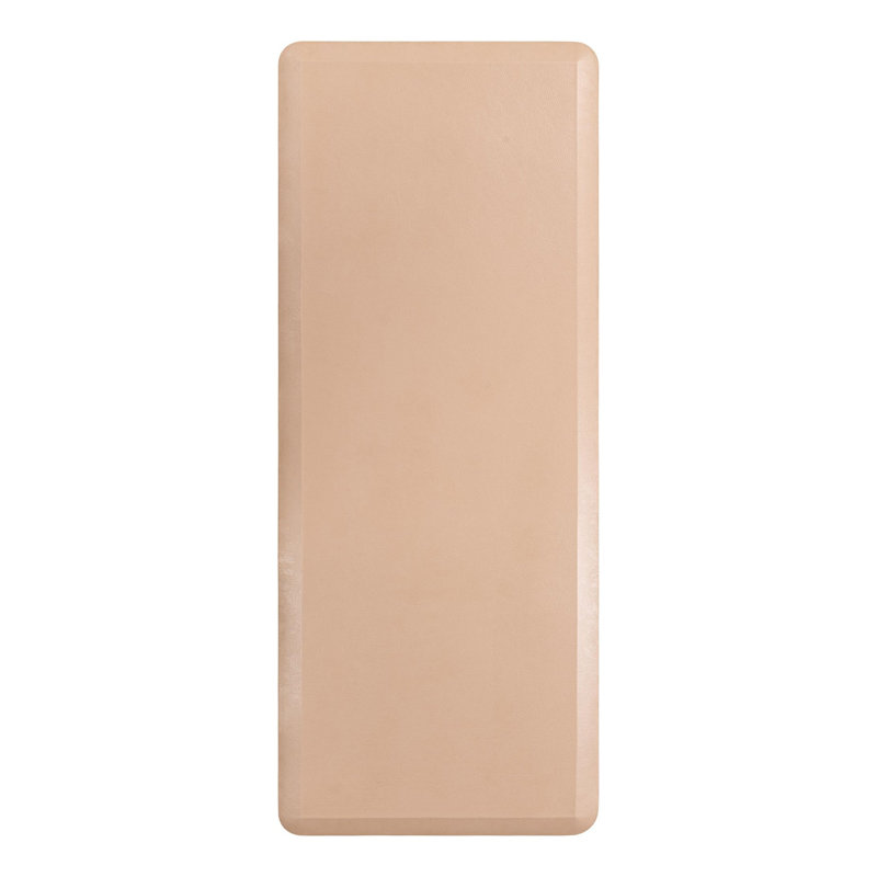 Tapis de cuisine antidérapant Bodington, Rectangle 2 pi x 5 pi, Beige