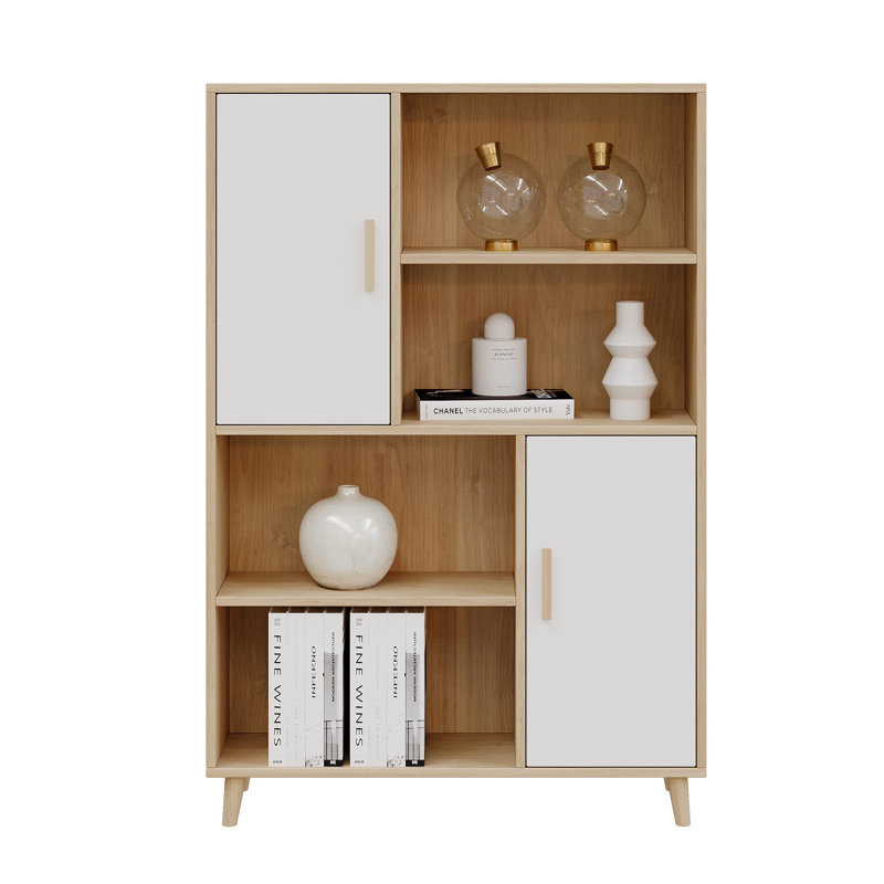 Ailith 118cm H x 80cm W Standard Bookcase